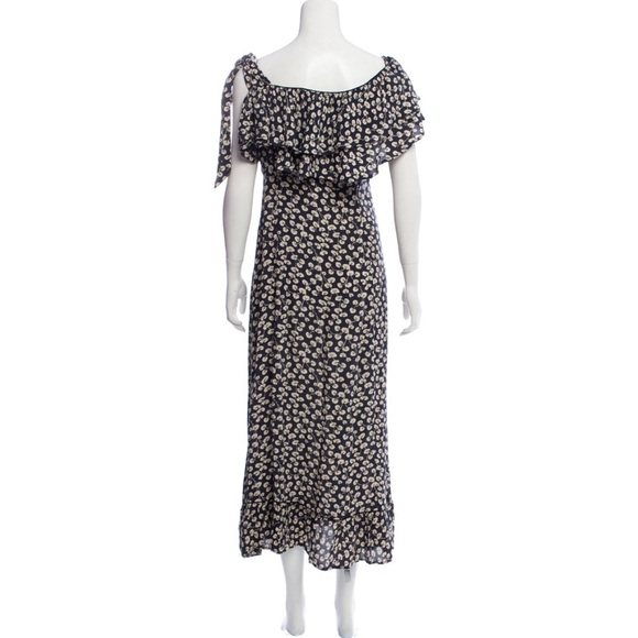 Ganni Floral Midi Dress - Picture 3 of 5